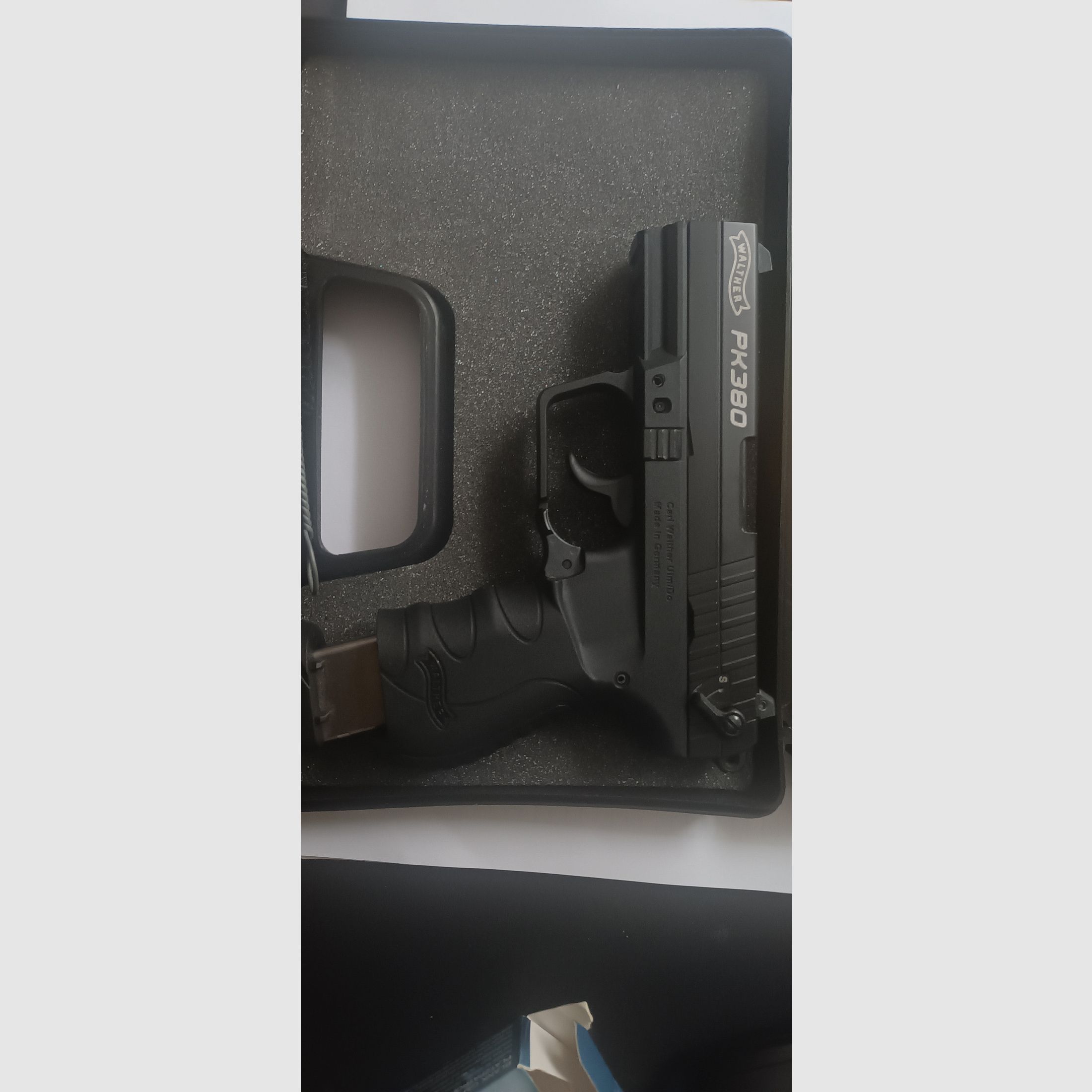 Gaspstole Walther PK 380 9 mm