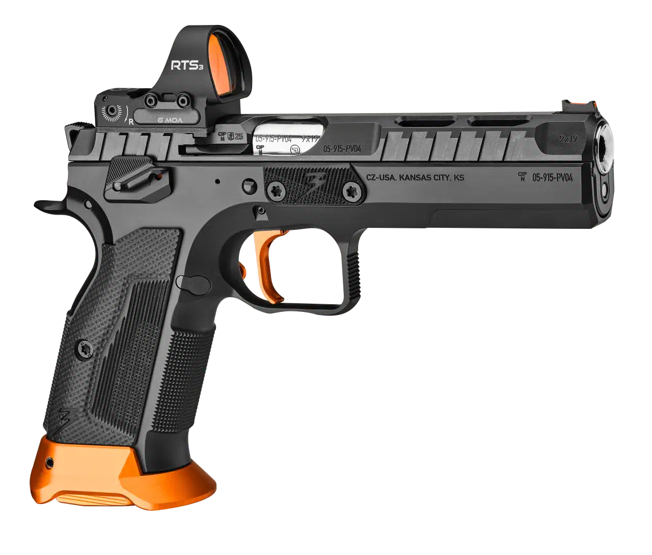 CZ TS 3 Orange – 9x19mm, immagine 2 di 4