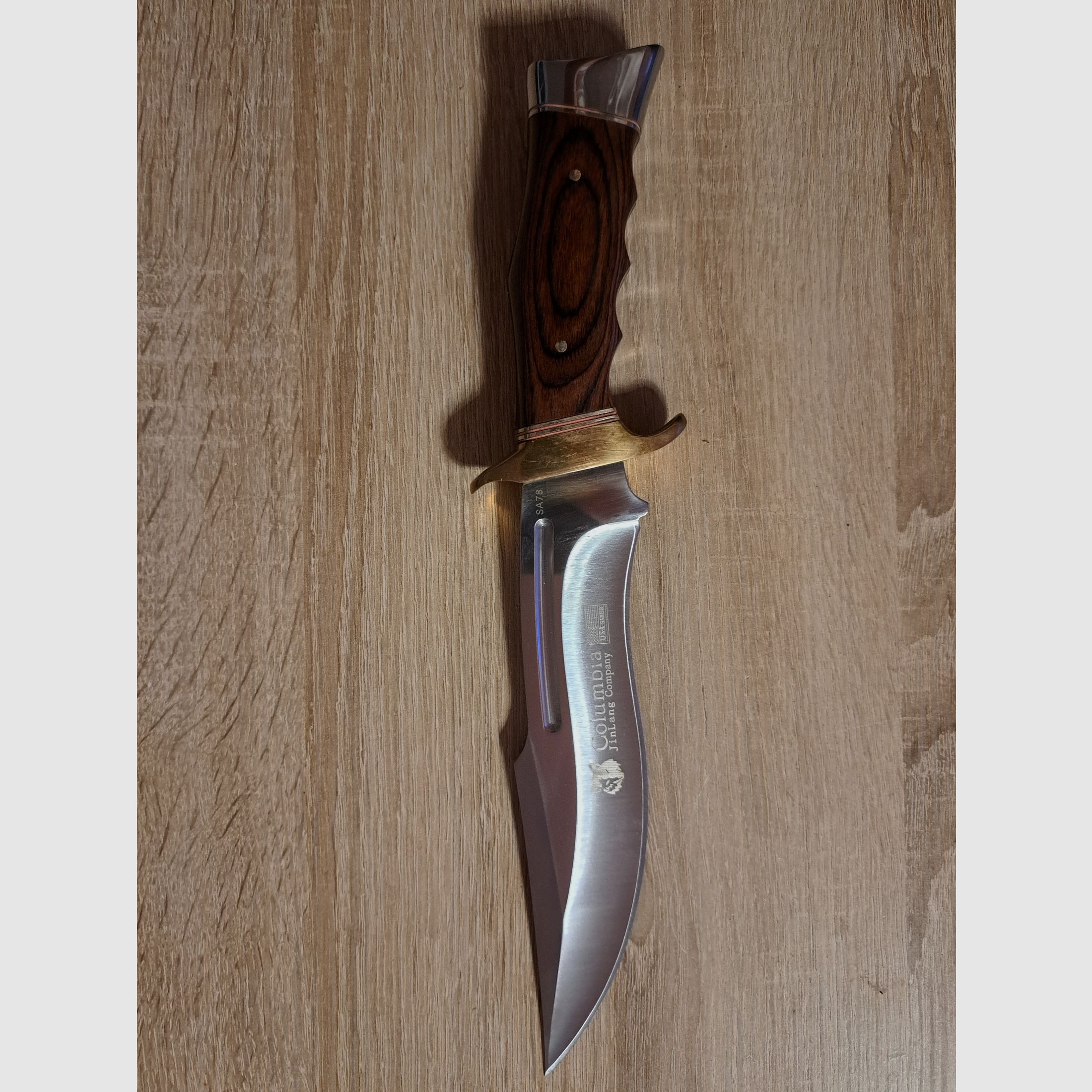 Columbia coltelli da caccia / coltelli Bowie con manico in legno