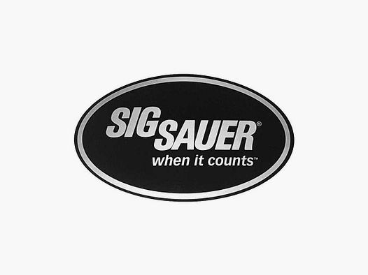 SigSauer Aufkleber, 140x85mm