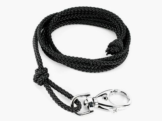 Cuerda de nylon para silbato - negro