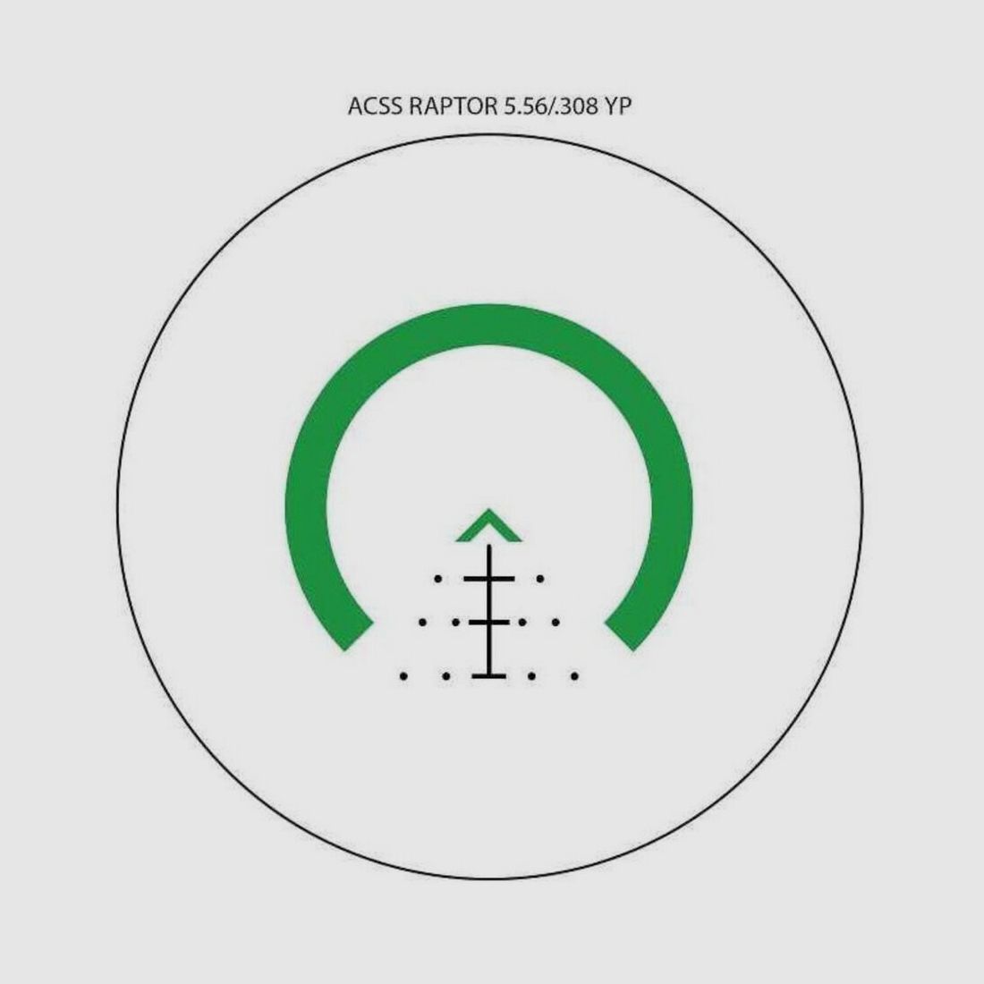 Primary Arms SLx 3x MPrism Raptor 5.56Yard grün 5.56/.308