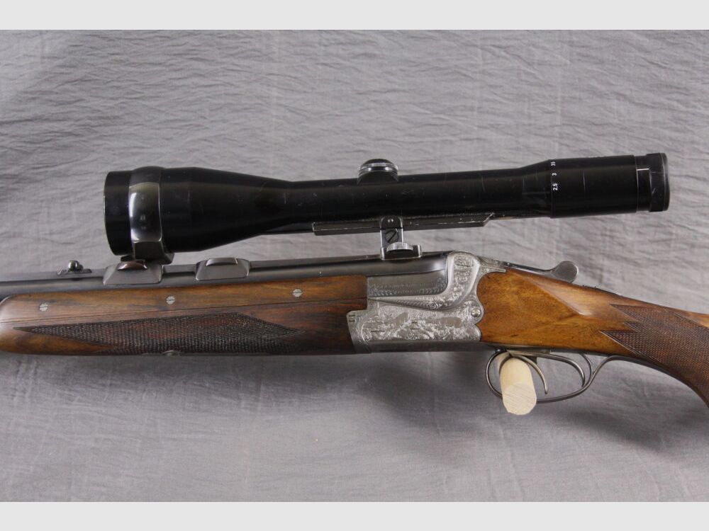 Merkel / Suhl break-action rifle with interchangeable barrel