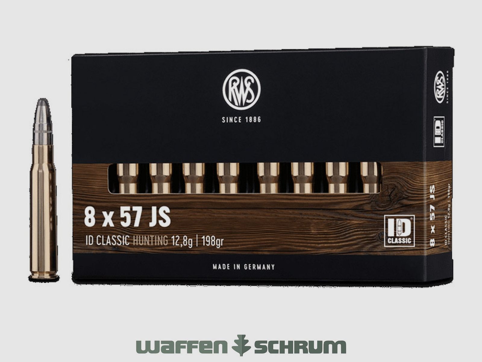RWS ID Classic 12,8g - 198gr 8x57JS