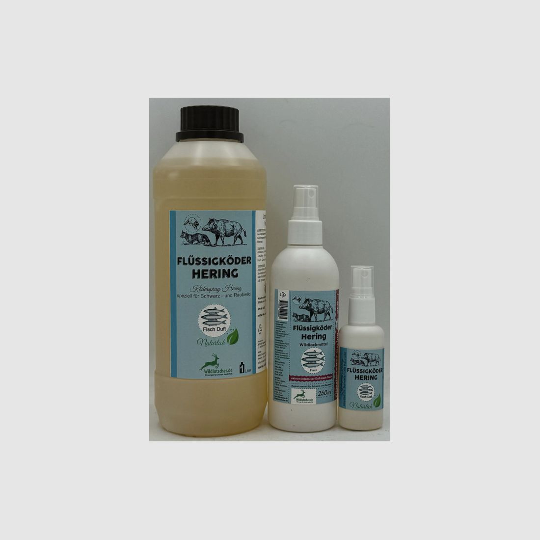 Wildlutscher Flüssigköder und Köderspray verschiedene Varianten