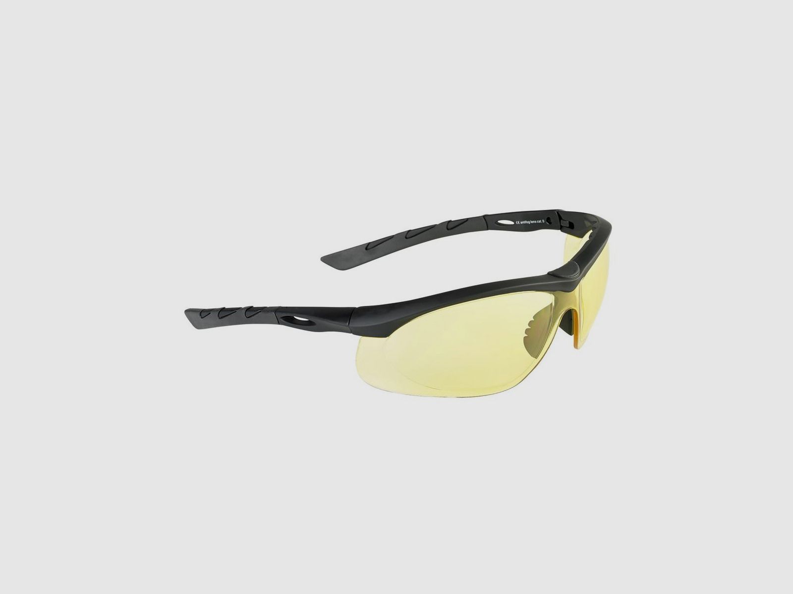 SwissEye Tactical Brille Lancer rubber black - yellow
