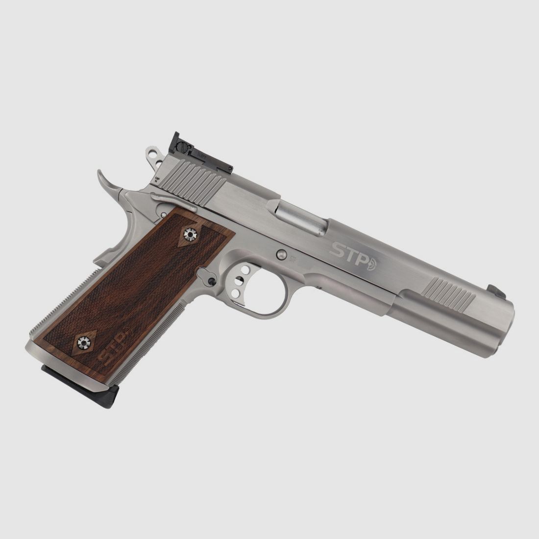 STP Sentry 6.0 Silver Cal.: 9mm Luger 1911 Sport Pistol by Prommersberger