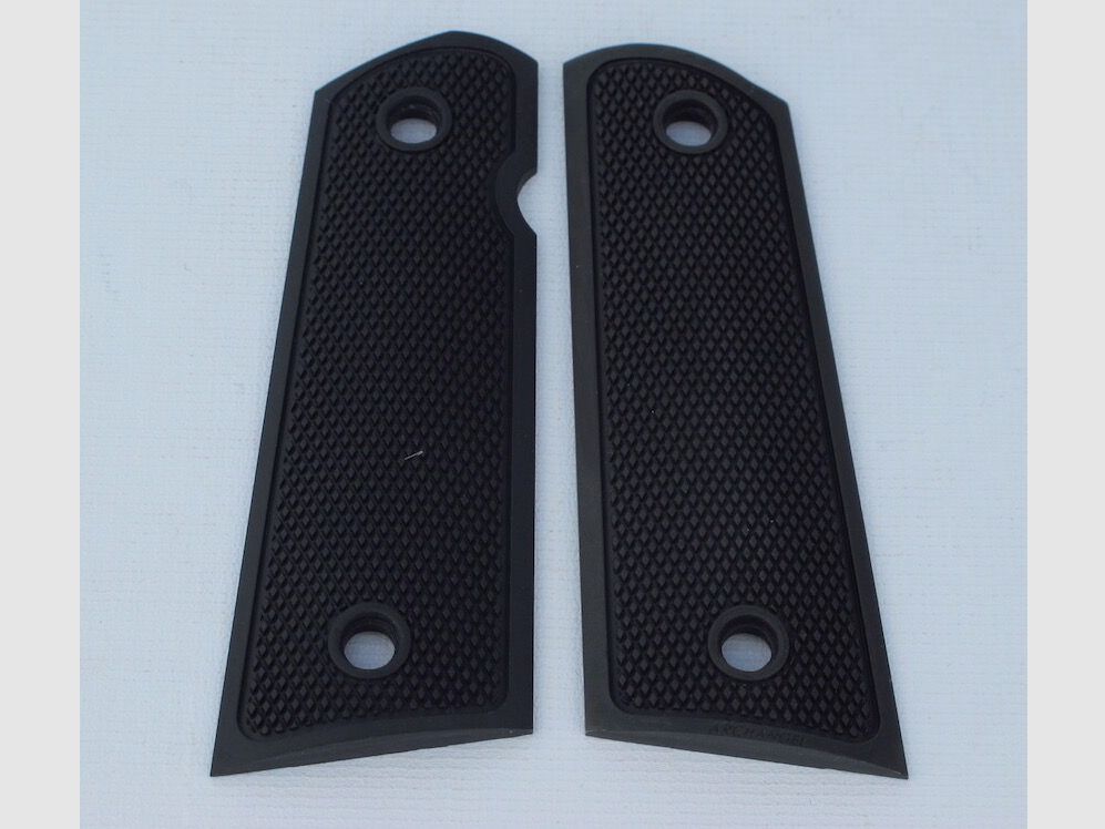Aluminum grip panels 1911 with fish skin 1911