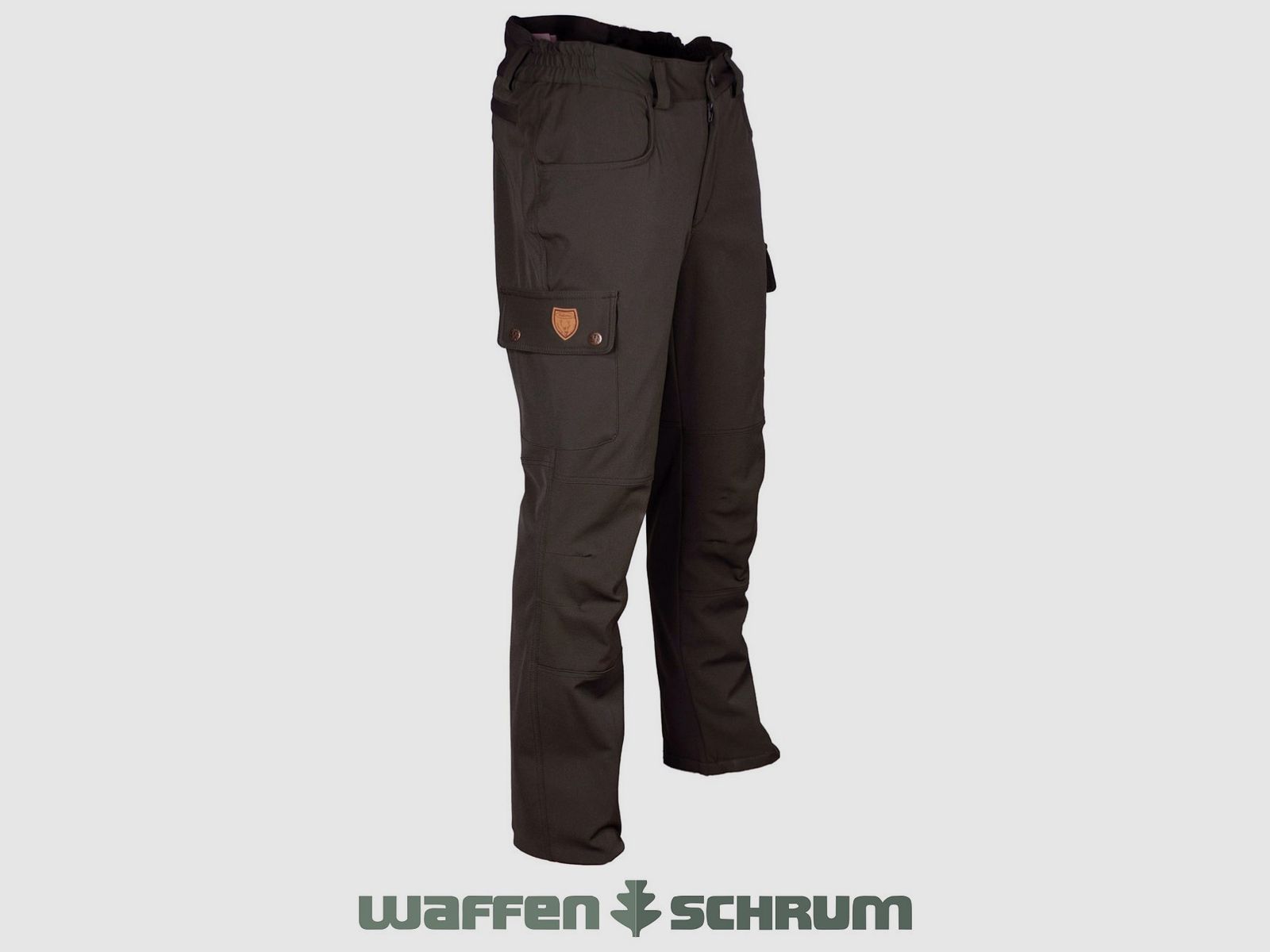 Hubertus Dornenhose ohne Futter Braun