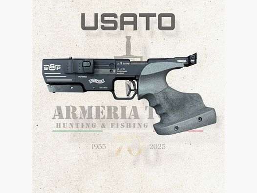 GEBRAUCHT – PISTOLE – WALTHER MOD. SSP (LINKSHÄNDER) Kal. 22LR