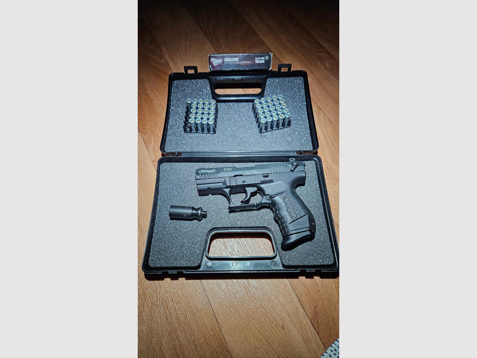 Walther P22 Schreckschuss Pistole 9mm P.A.K. black