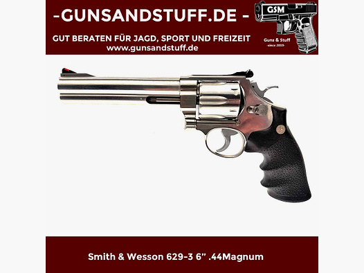 SMITH & WESSON 629-3 6” .44Magnum