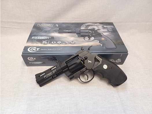 Colt Python 4" / Vollmetall / 4,5 mm BB / CO2 / Revolver / OVP (100)