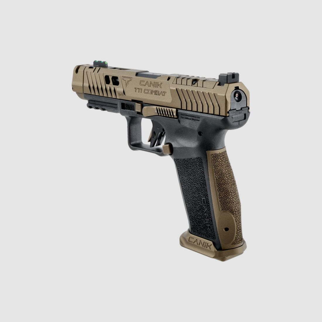 Canik TTI Combat pistool cal. 9x19 mm brons, afbeelding 7 van 9