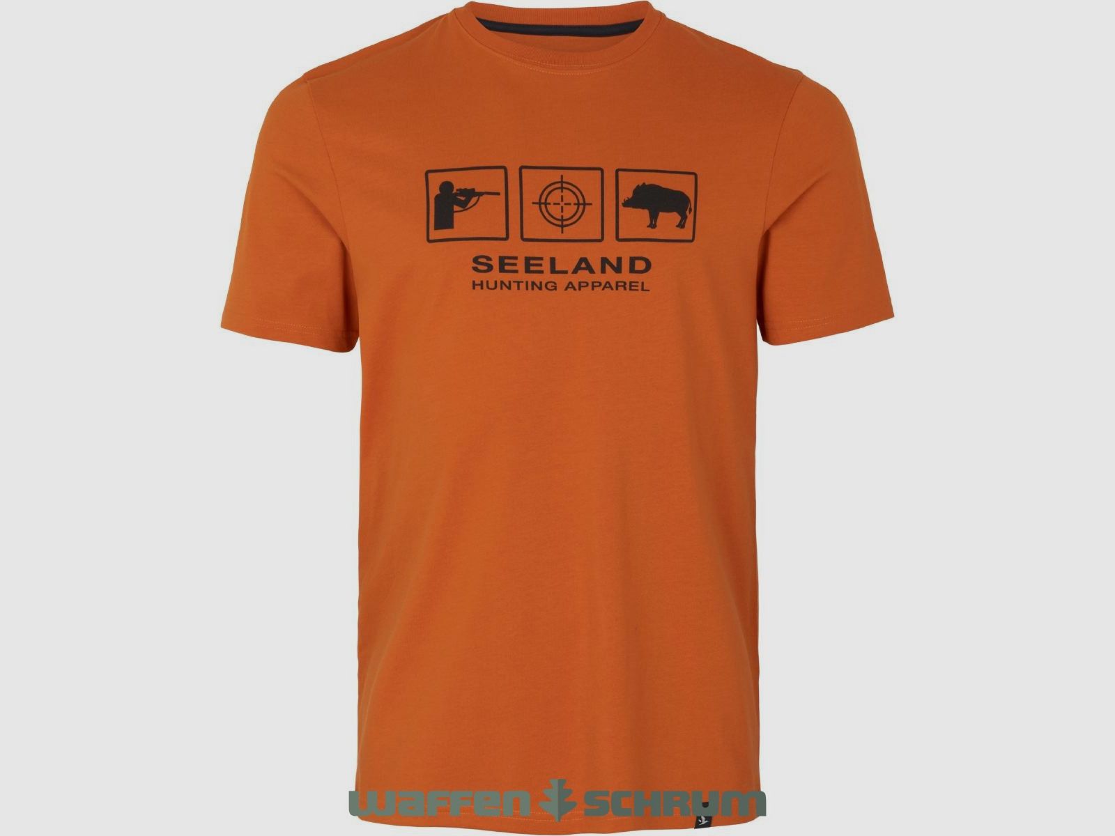 Seeland T-Shirt Lanner Gold Flame