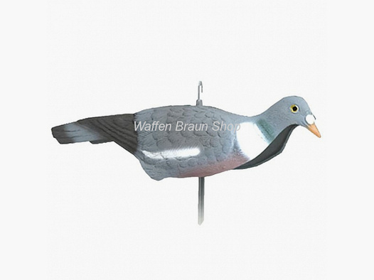 Lockvogel Ringeltaube beweglich