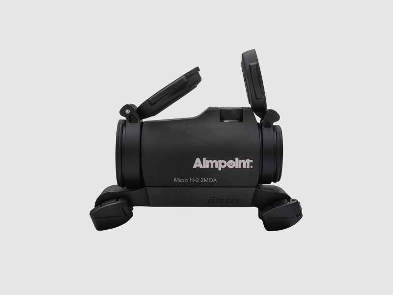 Driven hunt sight Aimpoint Micro H-2 2 MOA - red dot sight with Blaser saddle mount, image 1 of 5