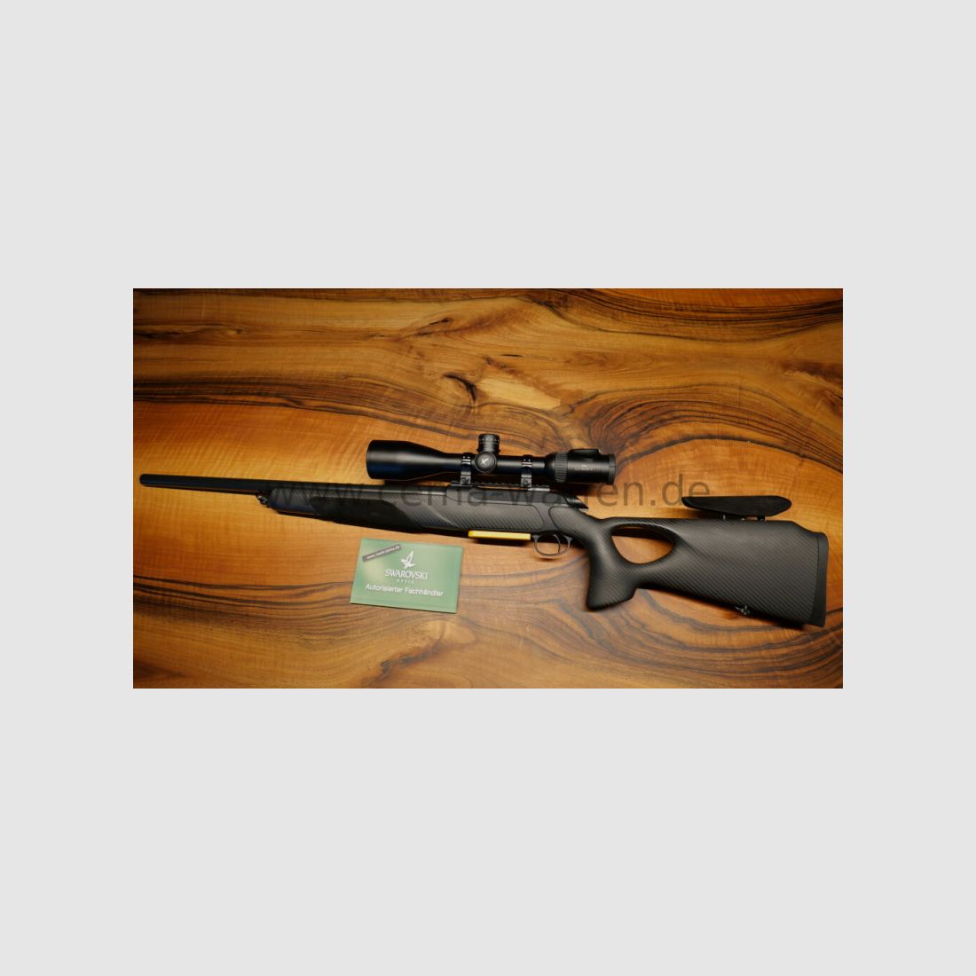 Sauer 505 Synchro XT Black, Premiumpaket mit Alpen Apex 2,5 - 15 x 56 LA von TEAM-CEMA.DE