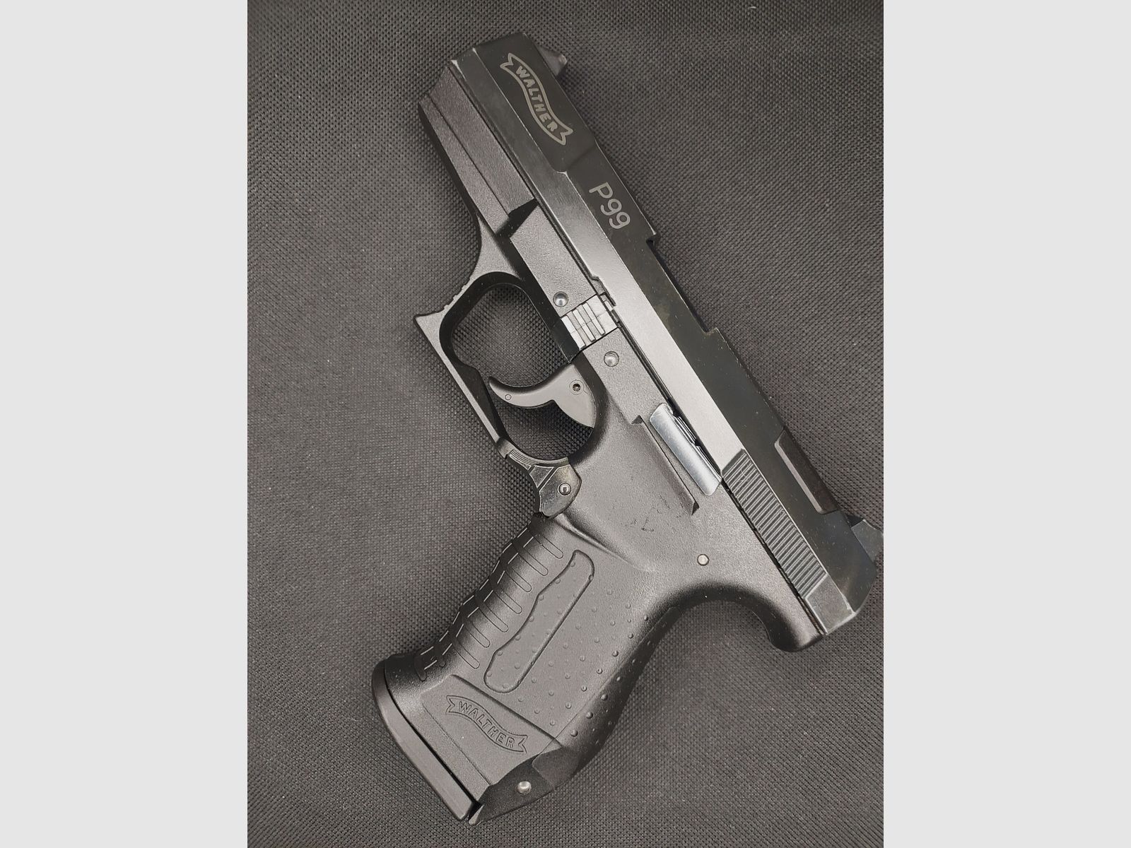 Walther P99 Schreckschuss Pistool 9mm P.A.K. (PTB 762) P 99 met Coptex Holster