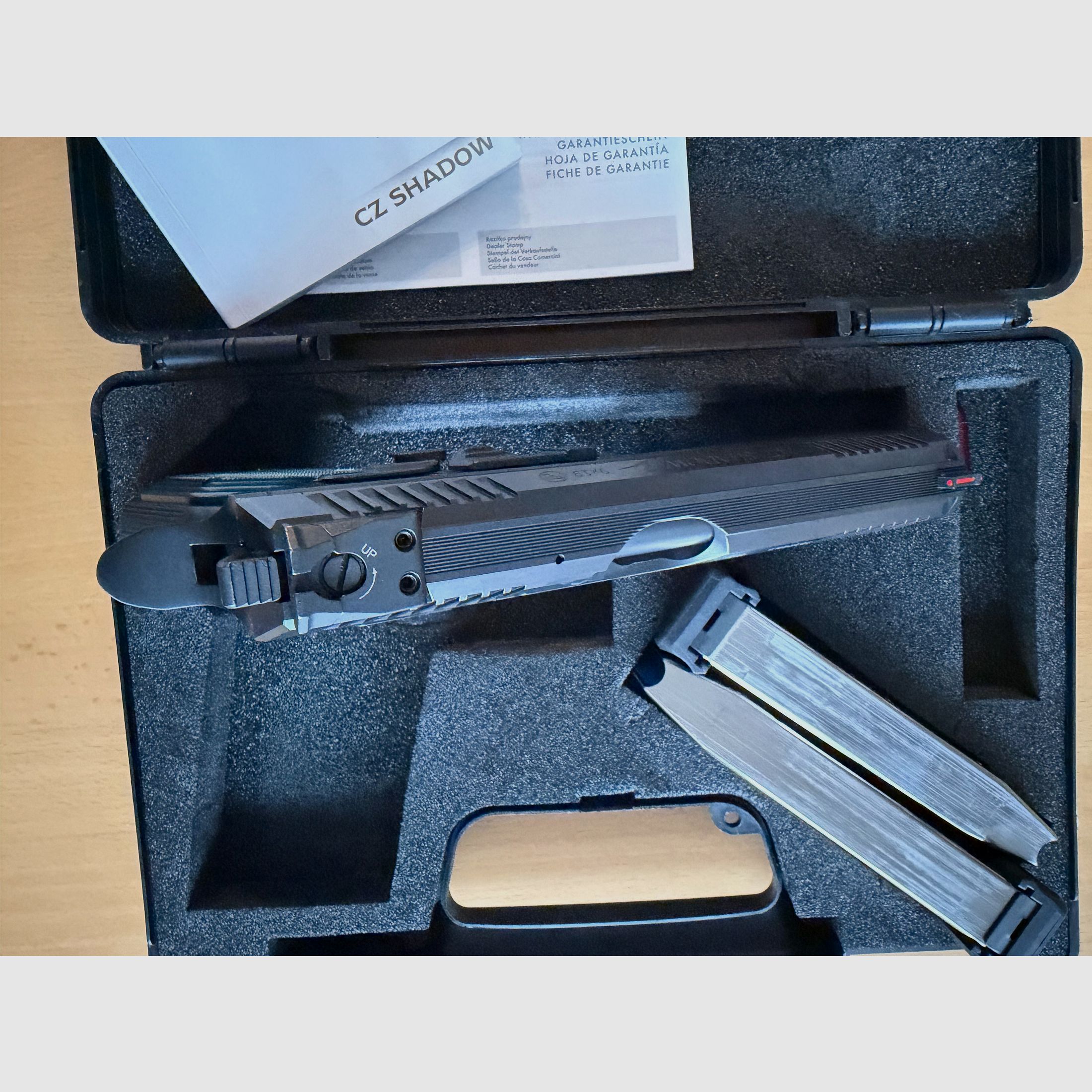 Pistola CZ 75 SP-01 Shadow II Azul Shadow 2 9mm Luger