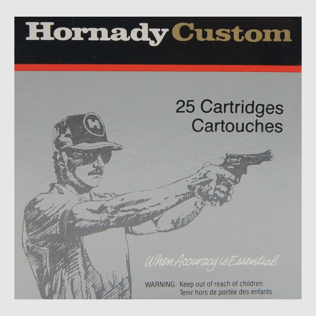 Match - Fangschuss Munitie Hornady Custom .32 Auto 7,65 mm 60gr. Holpunt VE 25 !!!!