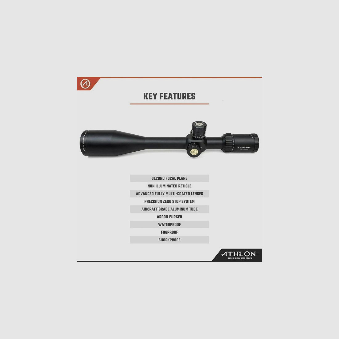 ARGOS BTR GEN2 10-40x56 Athlon lunette de tir MEILLEUR PRIX / NEUF