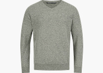 Kaschmir Pullover Grau M