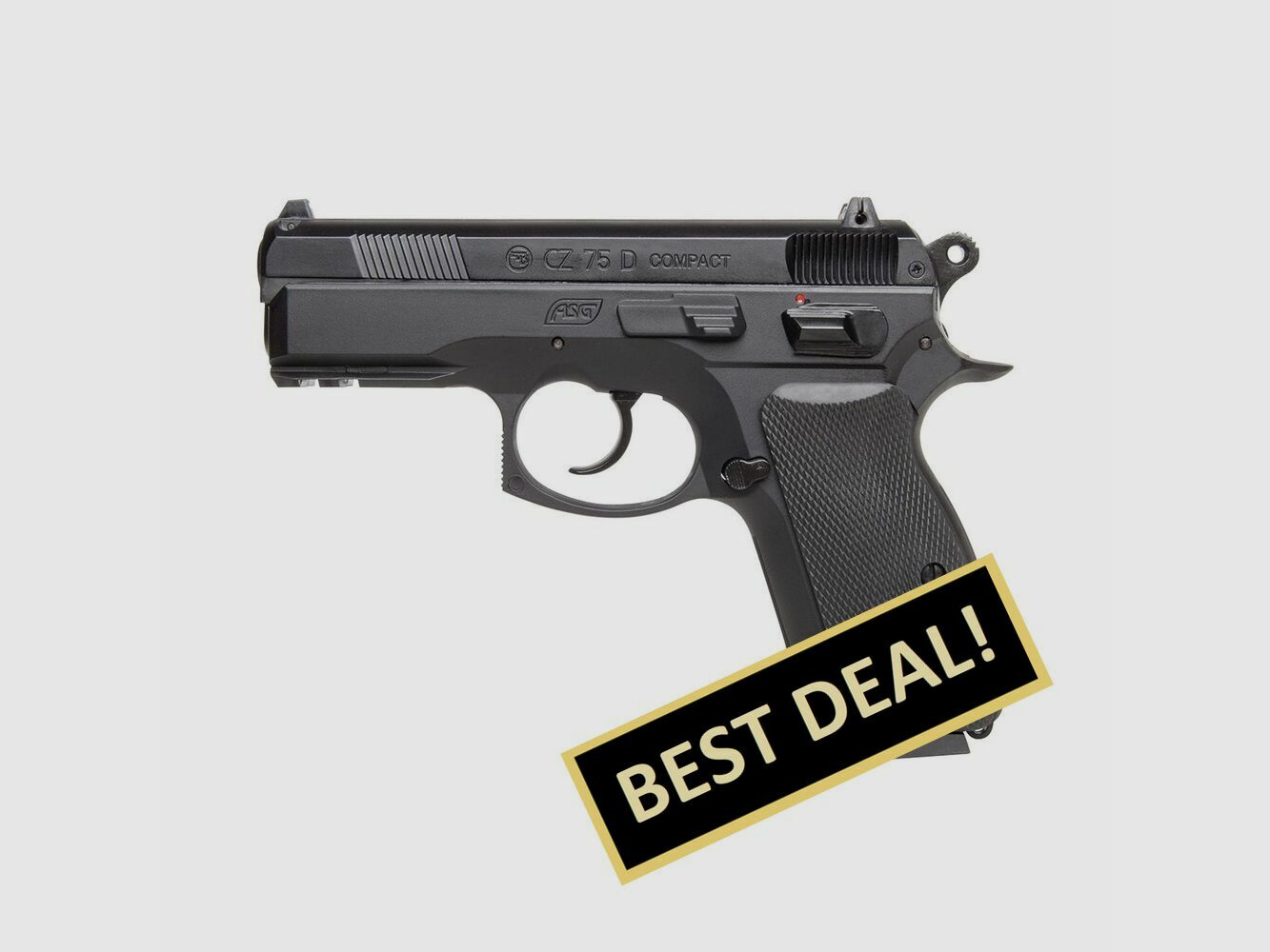 CZ 75D Compact Nero 4,5mm BB Aria Compressa Co2 Non BlowBack