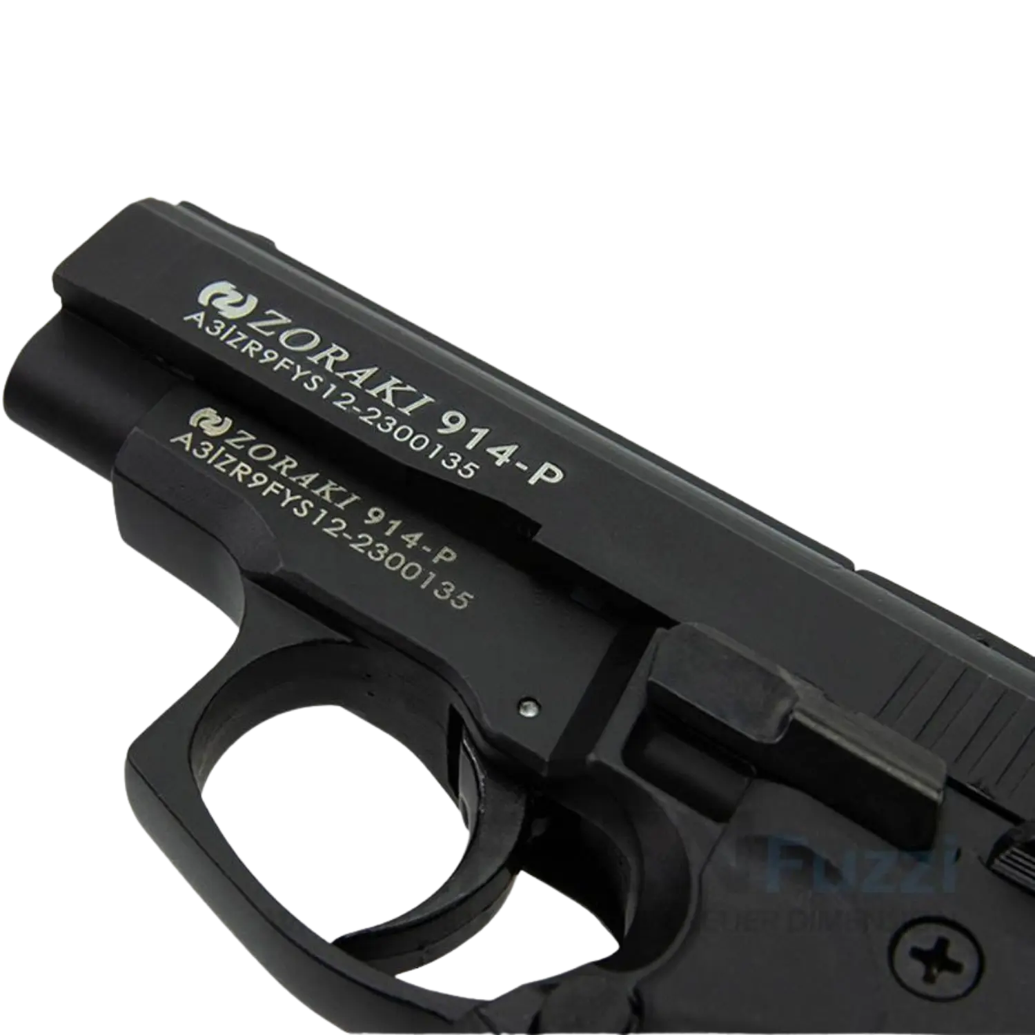 Zoraki 914-P arme de défense 9mm PAK noire, image 5 sur 6
