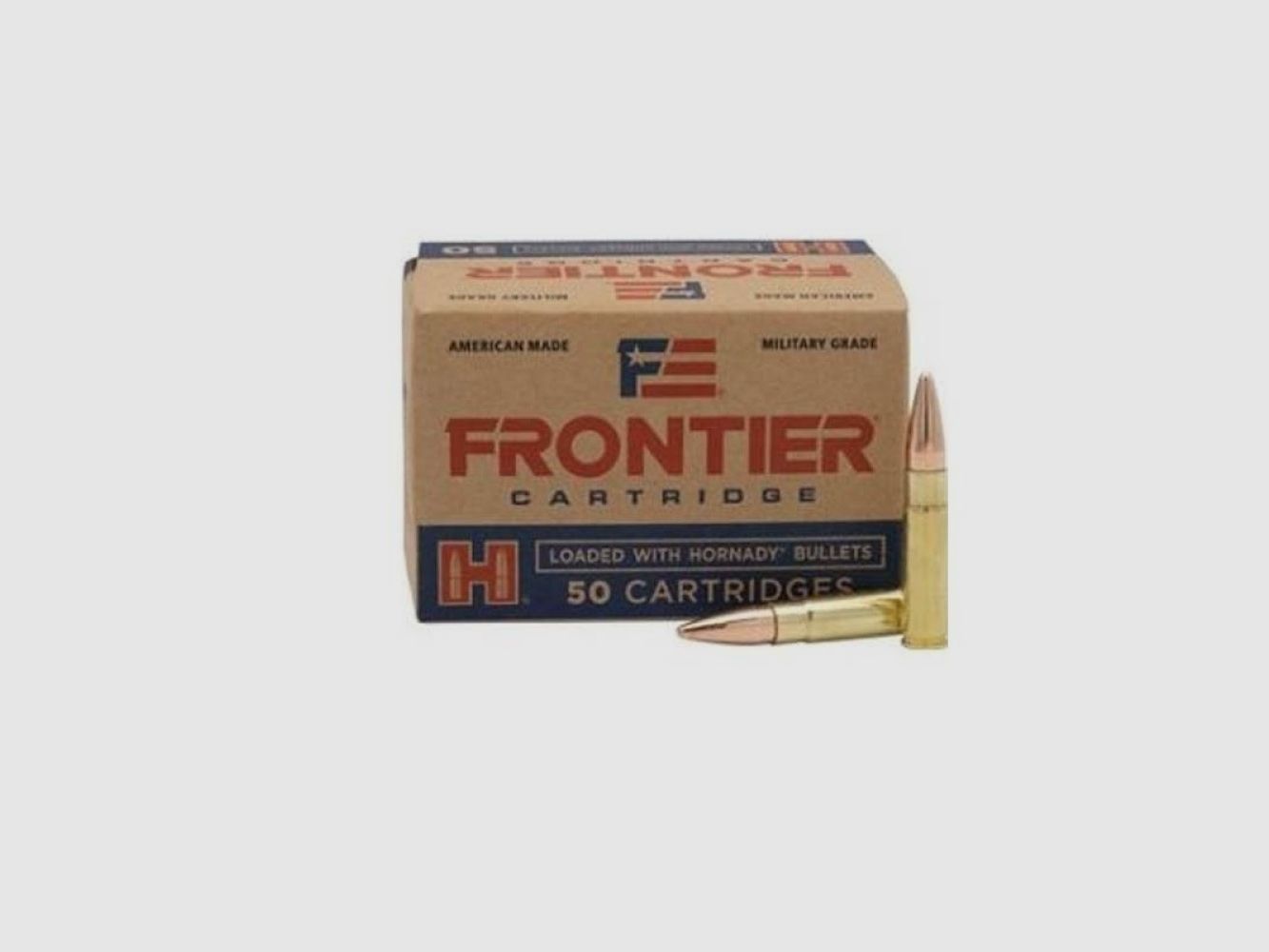300 AAC Blackout Hornady FRONTIER® 125 gr FMJ VE50