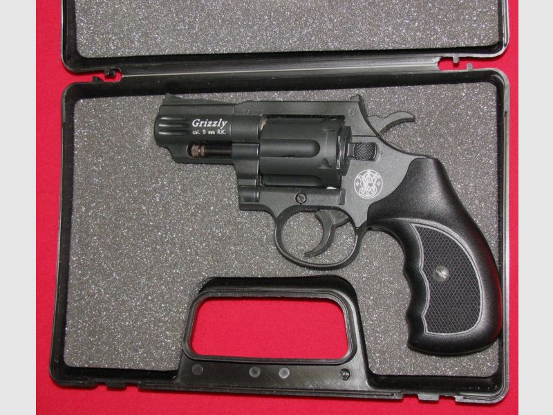 UMAREX Smith & Wesson Grizzly Schreckschuss Revolver mit der PTB 894, Bitte ansehen