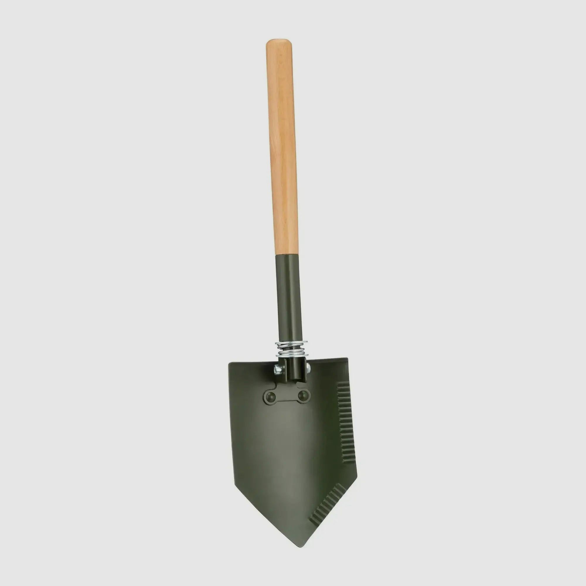 MFH MFH Pala Pieghevole Deluxe Manico in Legno 2 pezzi naturale