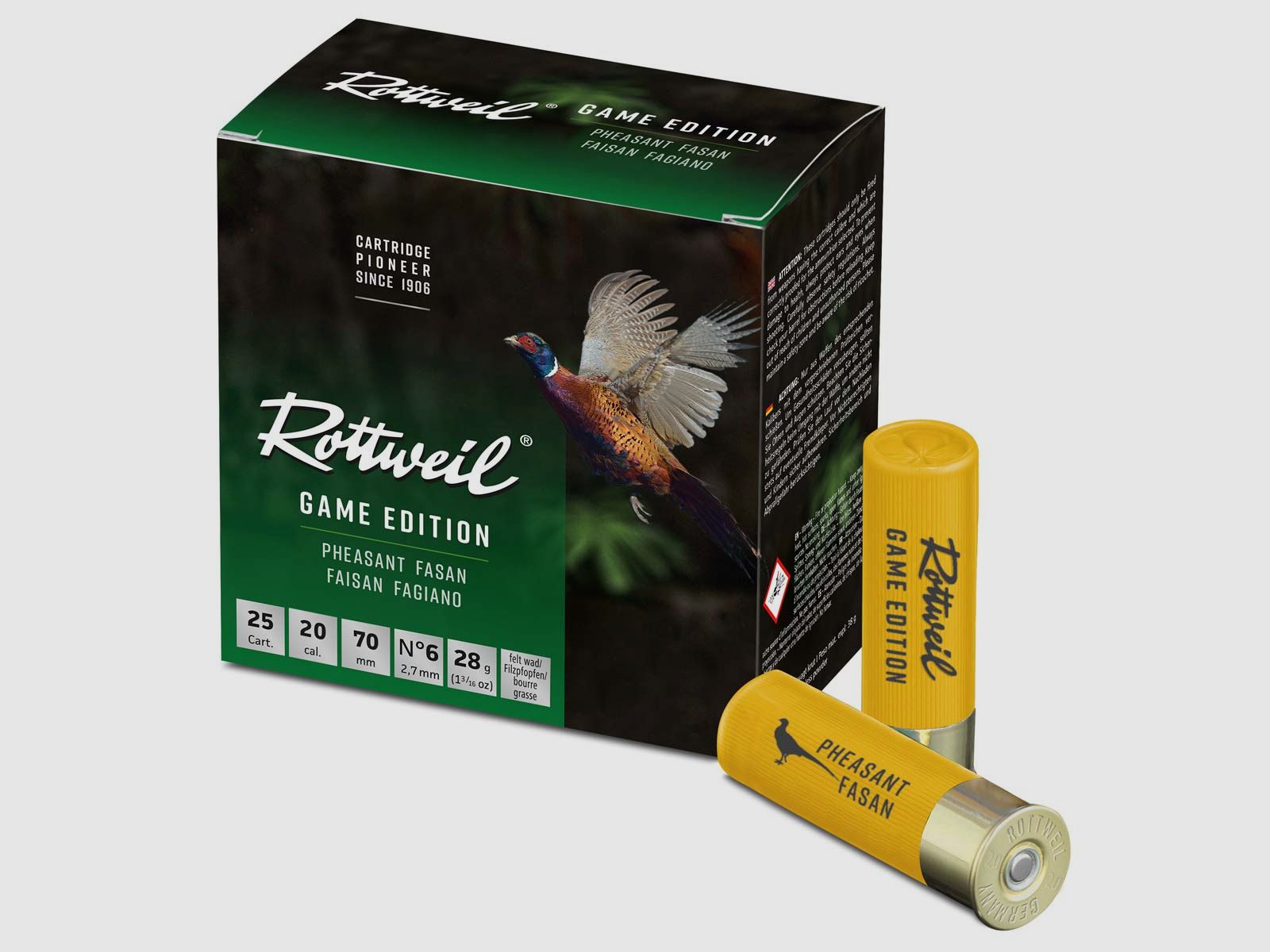 Rottweil 20/70 Game Edition Fasan 2,7mm - 28g