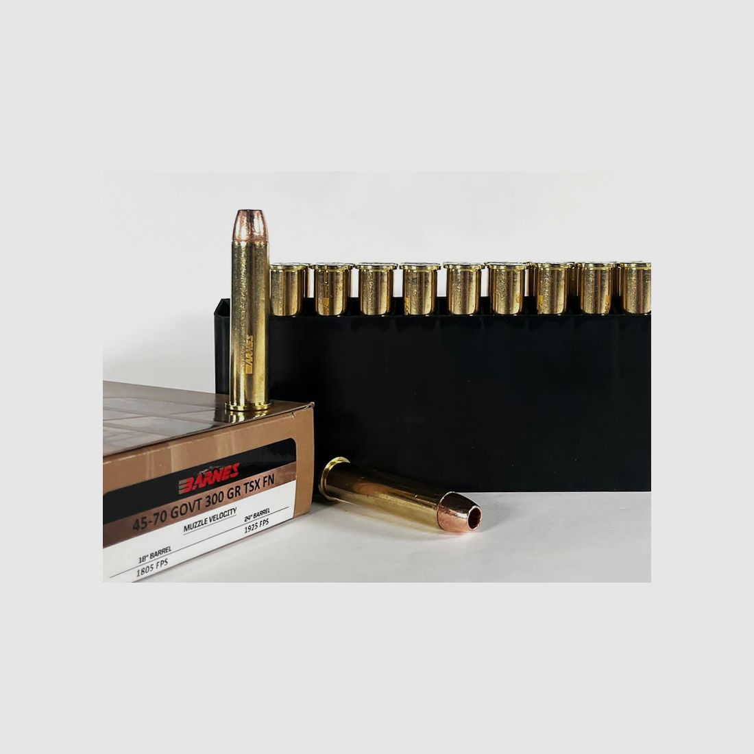 BARNES TSX FN Pioneer .45-70 Government 300 grs 1 Packung (20 Schuss á 3,895 €*)