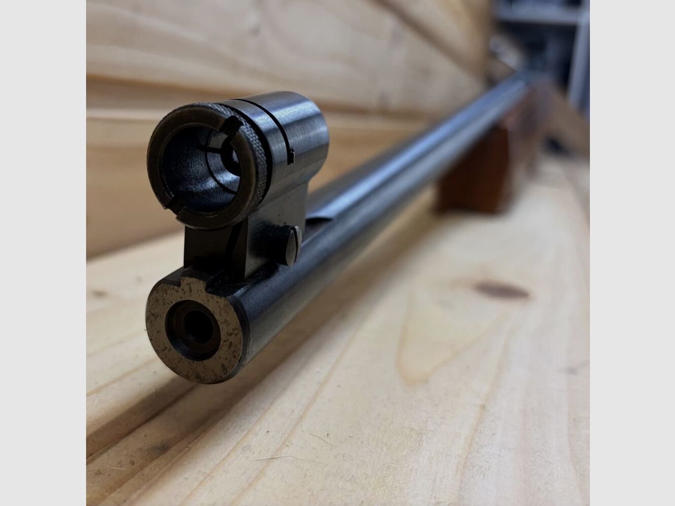 Einzelladerbüchse Suhl Mod. 150 Standard Kal.: .22lr mit Diopter / Matchgew .22lr