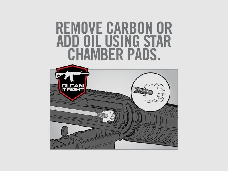 Real Avid AR15 Star Chamber Cleaning Pads, image 2 of 3