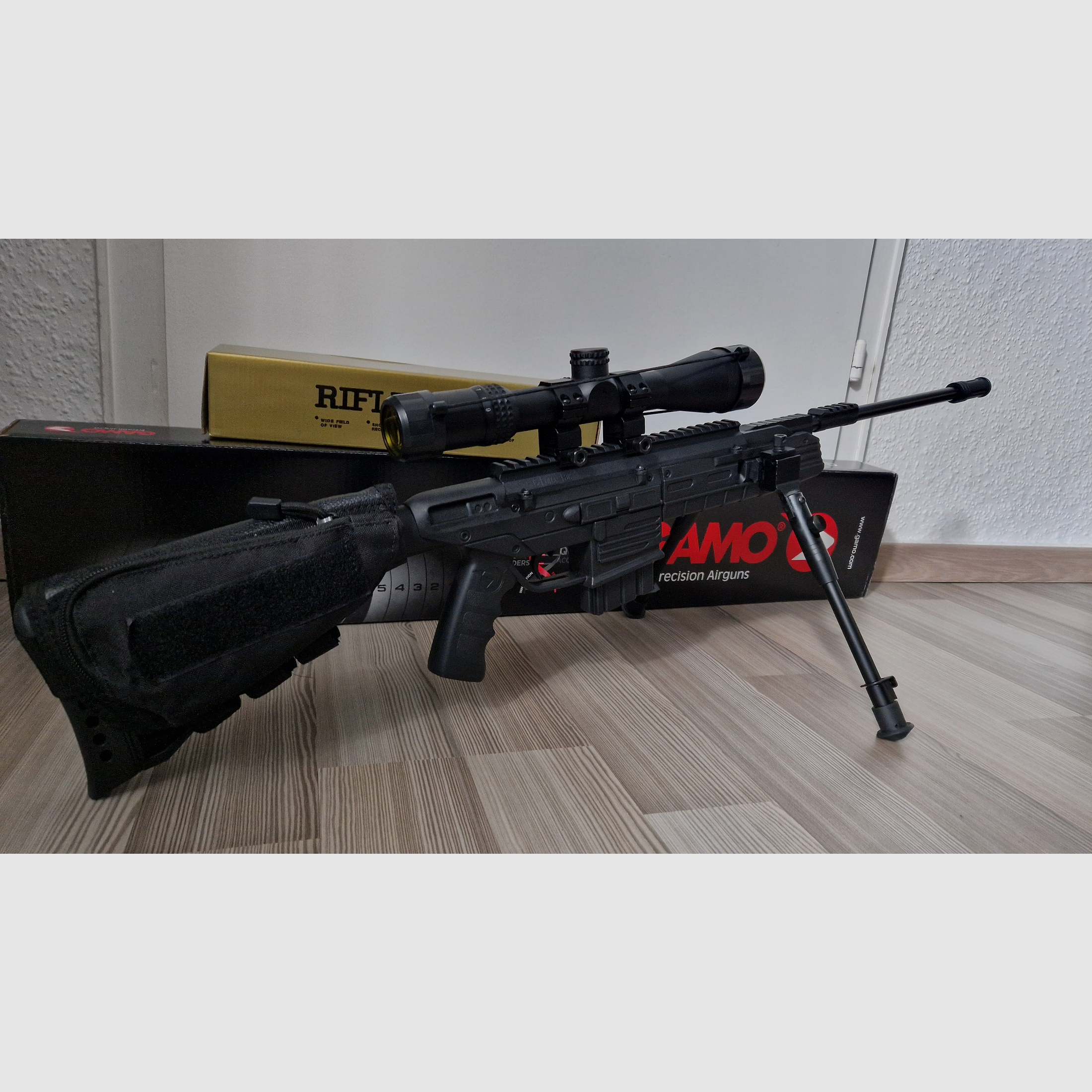 GAMO G-Force Tac (4,5mm / .177) inkl. Zubehör / Diabolos