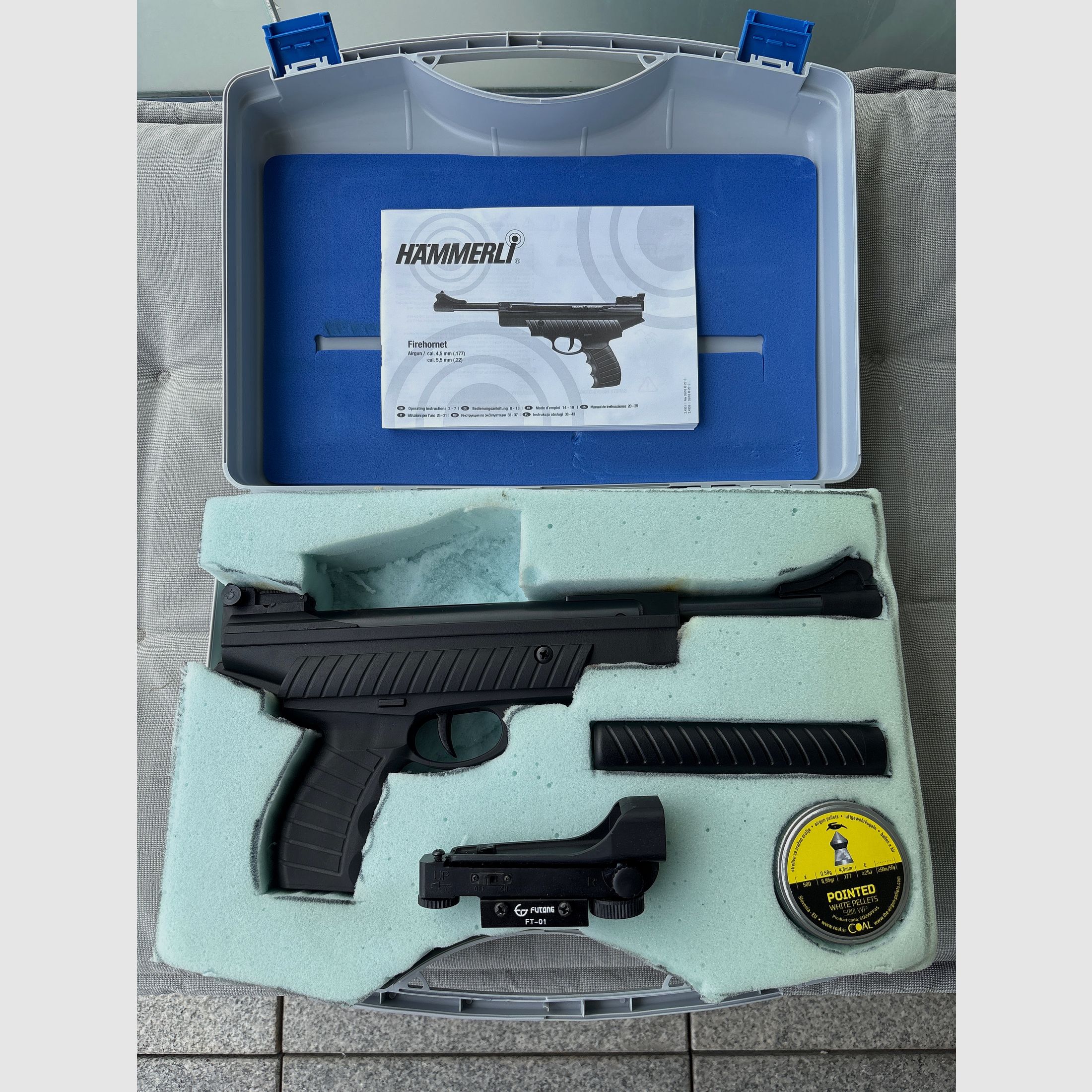 Hämmerli Firehornet air pistol like new