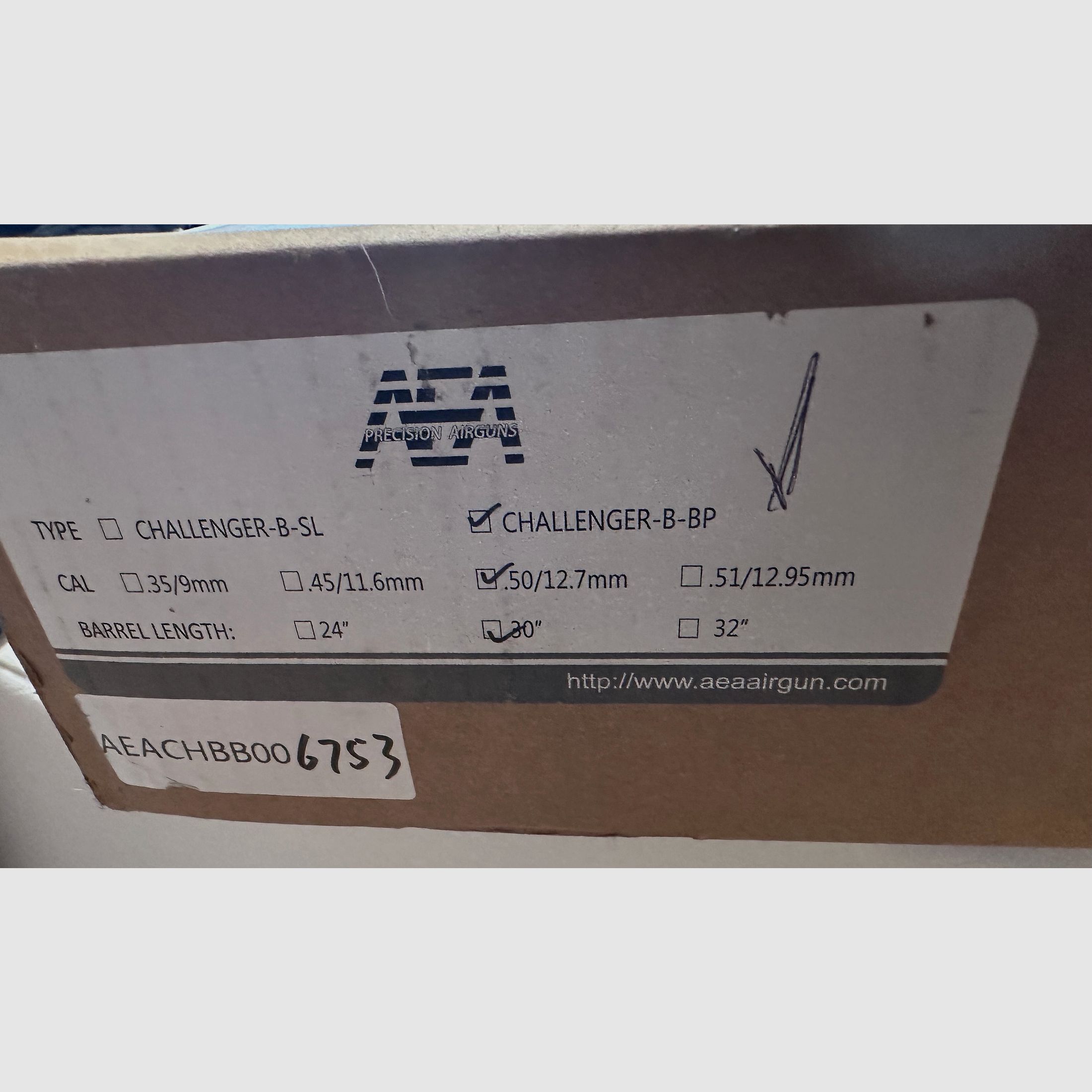 AEA Challanger .50 Bullpup