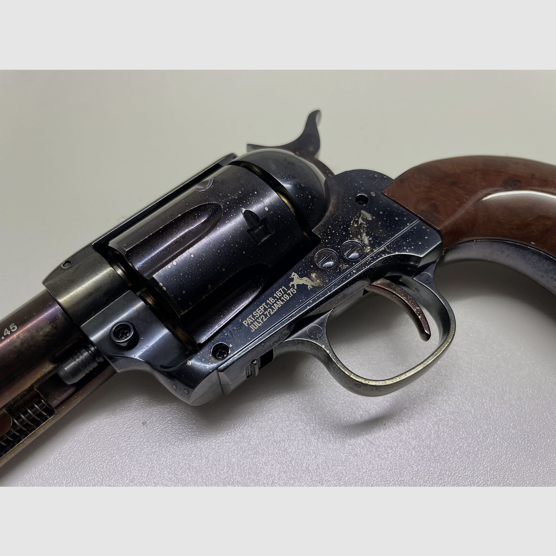 Colt Single Action Army® 45 Co2-Revolver Kaliber 4,5 mm BB (P18) brüniert