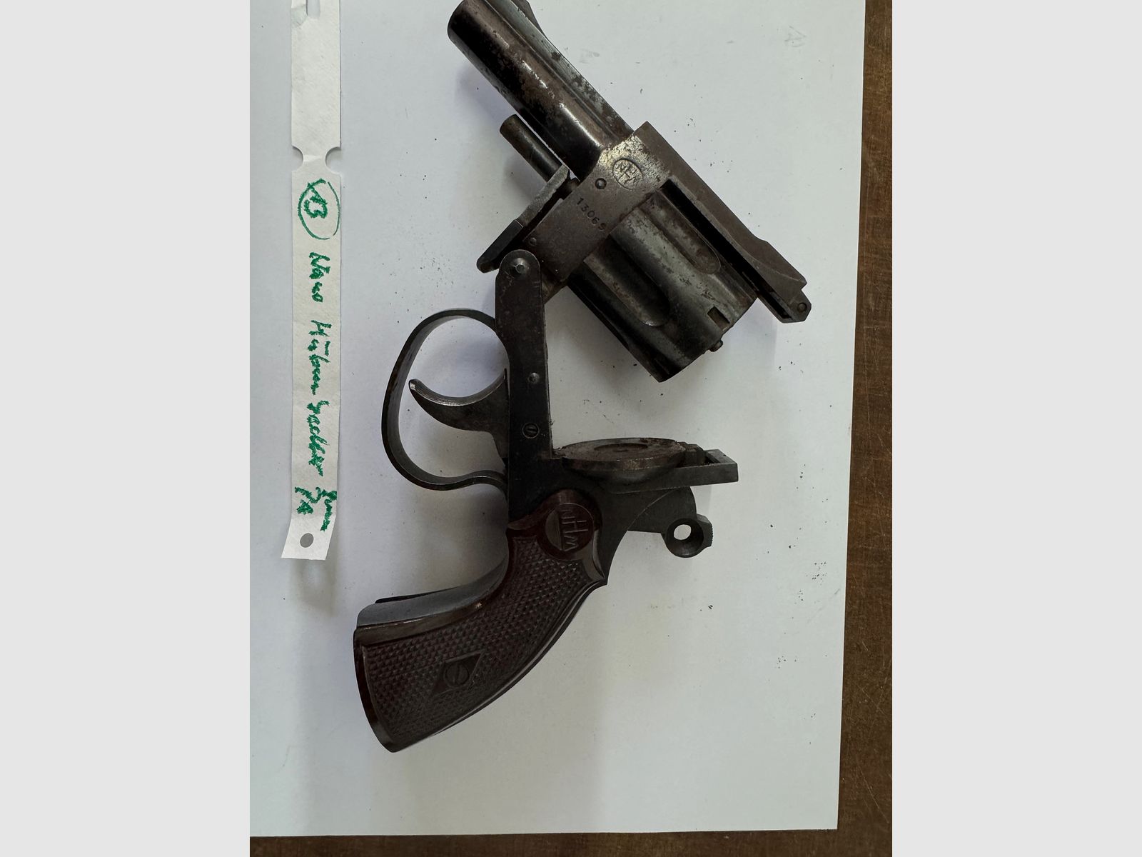 Nanno Hübenbecker Mölln  Kal. 9mmPA (blank) Rarität 