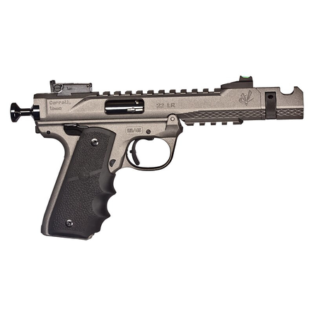 Pistolet Volquartsen Black Mamba 4.5" Tungsten k.22LR Fiber Optic, zdjęcie 1 z 2