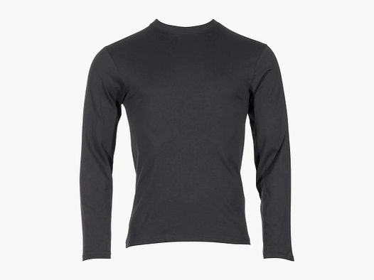 Mil-Tec Mil-Tec T-Shirt Langarm - Schwarz / S Herren