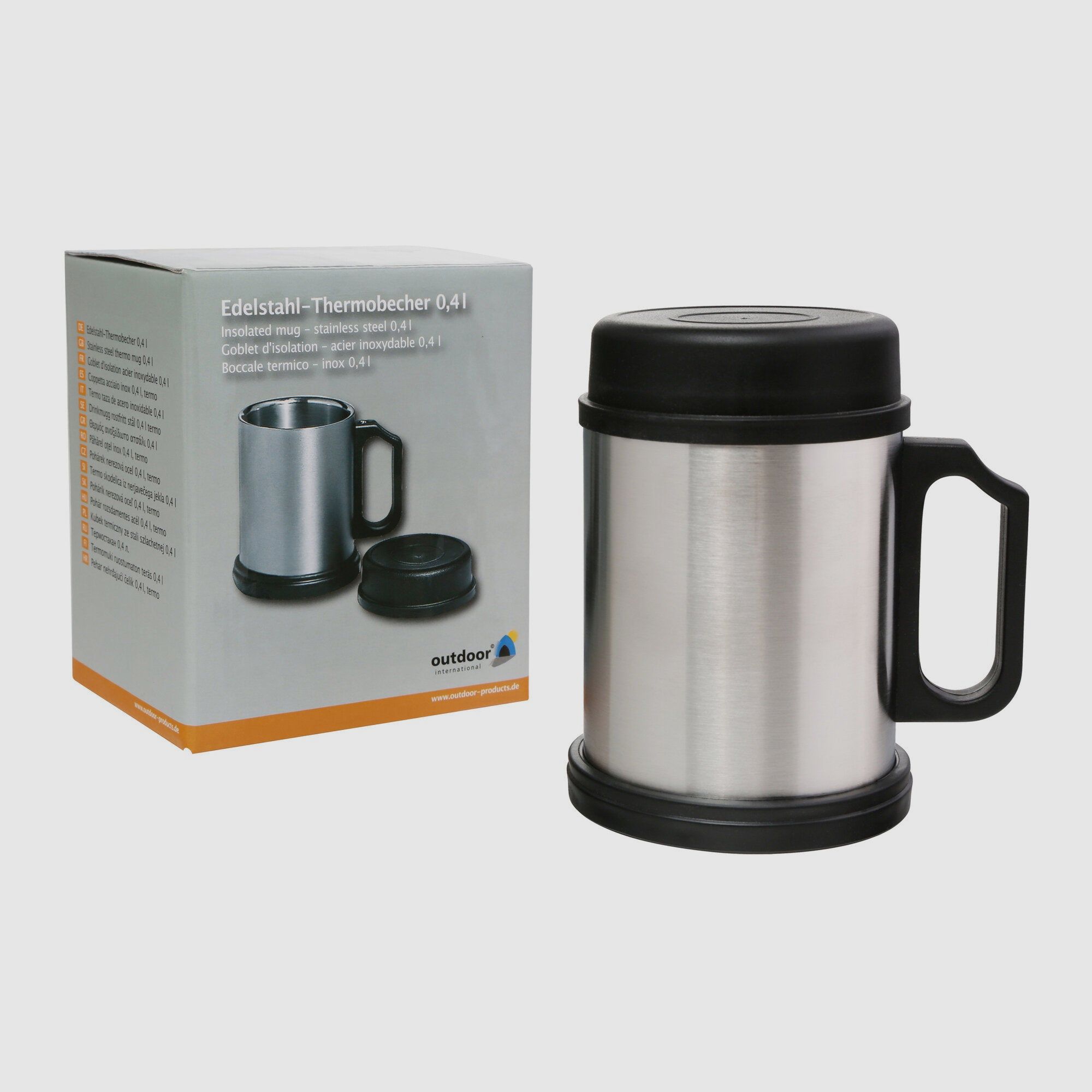 Insulated Drinking Cup Stainless Steel, image 2 of 2