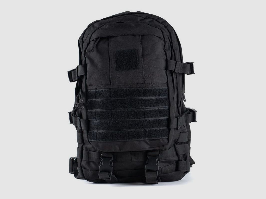 Schwarzer taktischer Schießrucksack 25 Liter Art. TACTICAL8 RASPORT, Bild 2 von 6