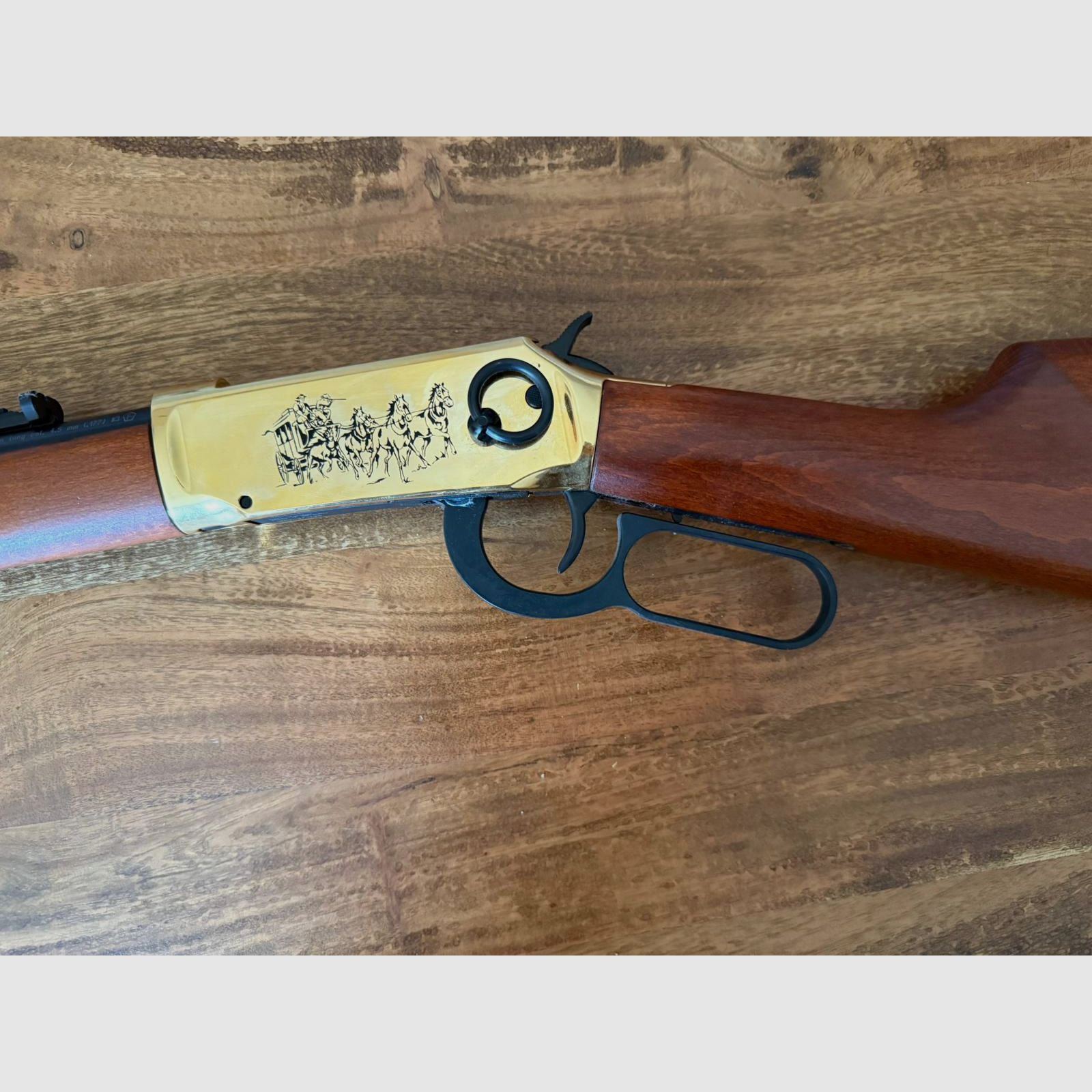 Walther Lever Action Wells Fargo long 4,5 mm Diabolo CO2-Gewehr 88 Gramm Version
