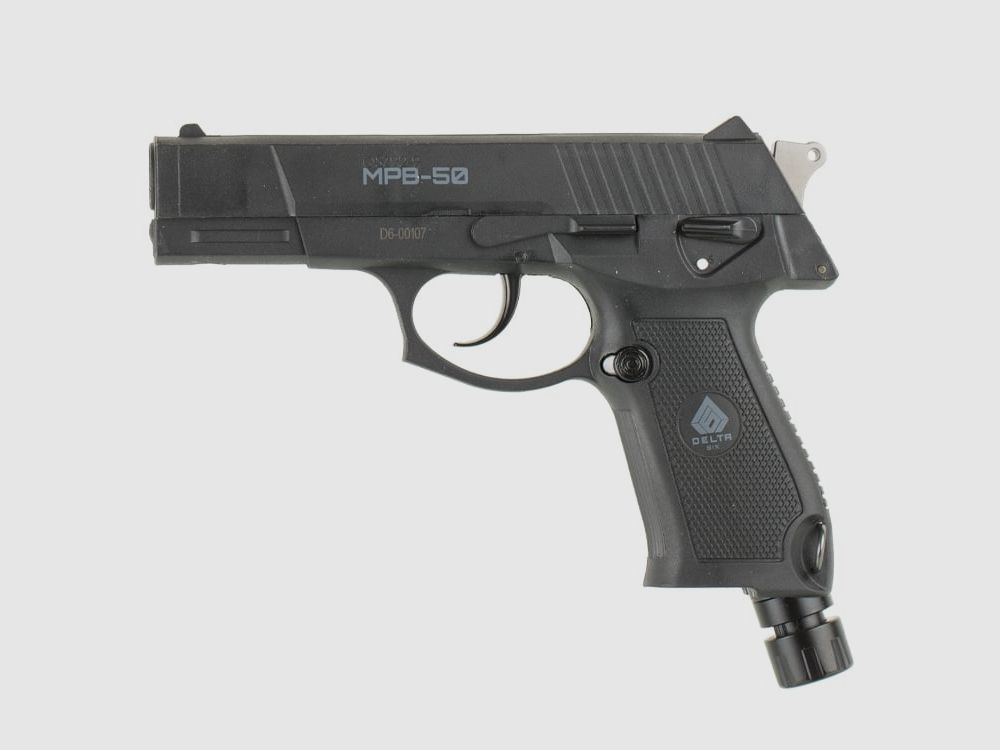 DELTA SIX MPB-50 Paintball / Pistolet d'autodéfense Cal. 50 (noir)