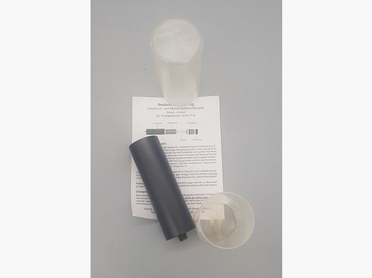 Artículo de colección Joniskeit Röhm compensador de seguridad silenciador Schreckschuss SRS Pyrobecher PAK 9mm Bang RK
