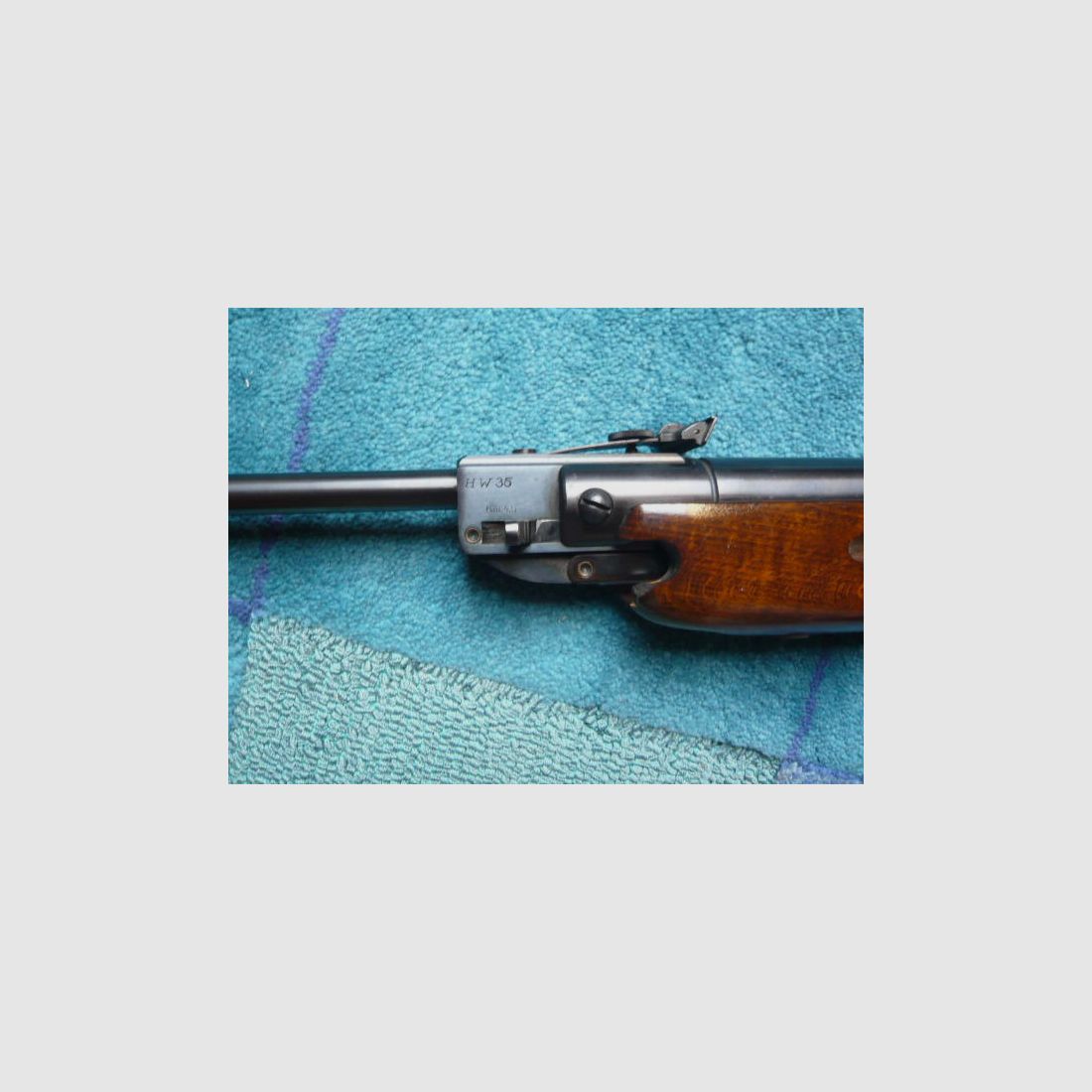 Old air rifle Weihrauch HW 35 without "F" cal. 4.5