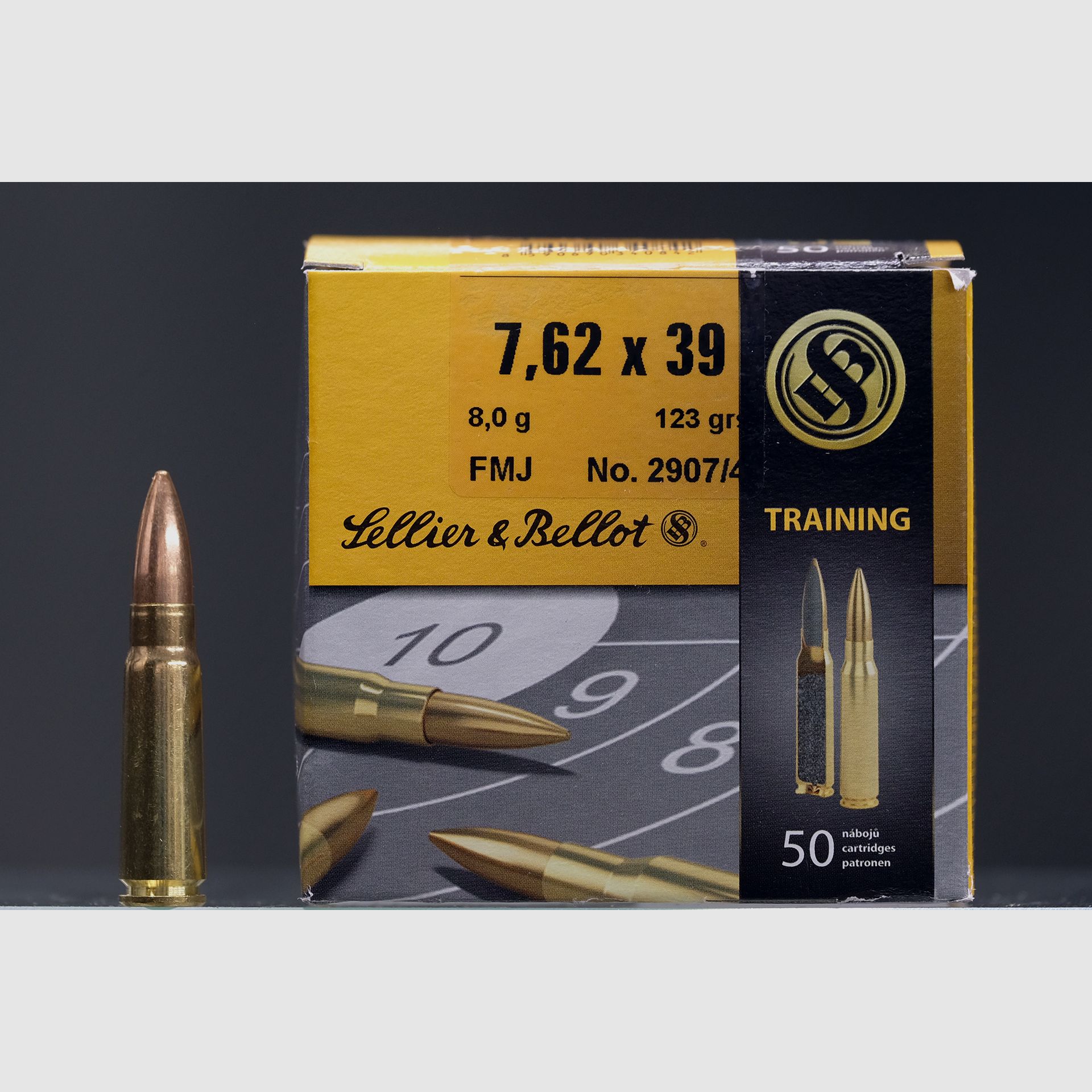 Sellier & Bellot 7.62×39 mm Entraînement